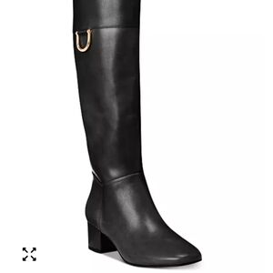 Ralph Lauren Black Riding Boots